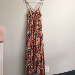 Free people Wildflower Print Maxi Dress